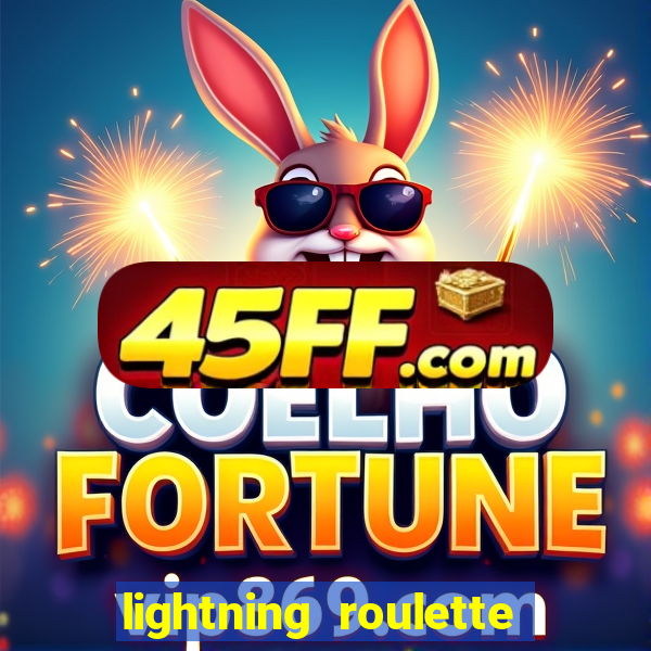 lightning roulette como jogar